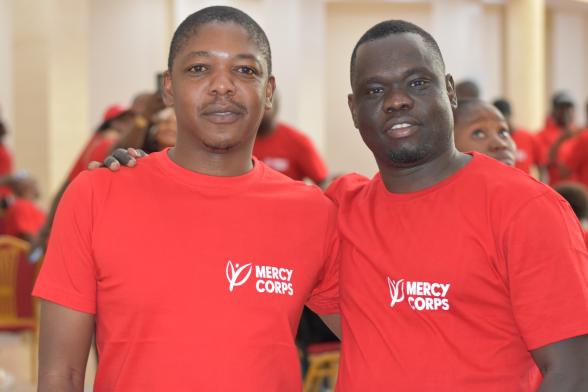 Two nigerian mercy corps employees.