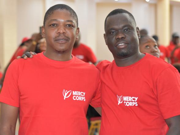 Two nigerian mercy corps employees.