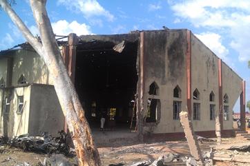 St. rita’s catholic church after 2012 bomb blast. source: worldwatchmonitor.org