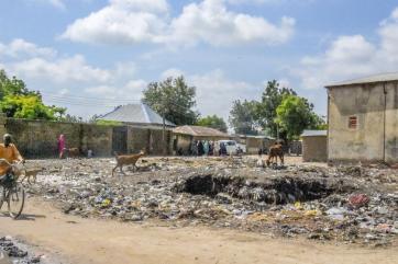 A village dumpsite. 