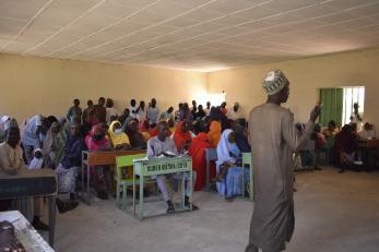 Some members of the savings groups in kwami town.