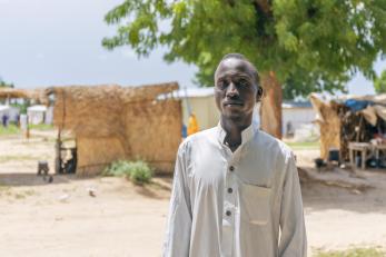 Portrait of abubakar mustapha, our guide in nguro soye.