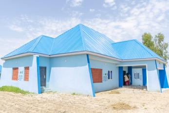 The health facility built by undp in nguro soye.