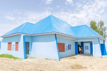 The health facility built by undp in nguro soye.