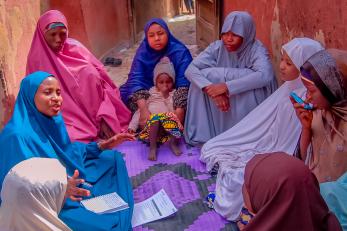 Women leaders of the Women’s Critical Discussion Group group from Kofar Marusa, Tudun yalihidda, Abattoir, and Kofar Guga communities.