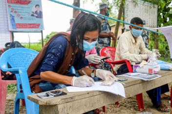 When unpredictable extreme weather hits vulnerable communities, we respond and build resilience for the future. After heavy rains caused major flooding in Nepal, we distributed shelter materials and basic supplies to families.