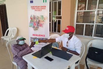 Step 1: Verification of PVHH token and the issuance of sender code by Mercy Corps staff.