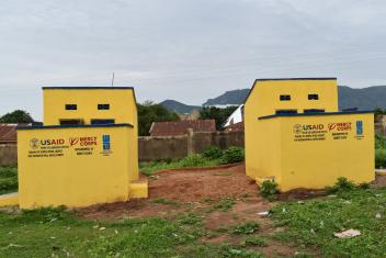 Toilet facility constructed at Ganye IV Primary School.